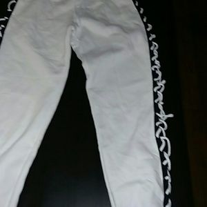Lacing sweat pant